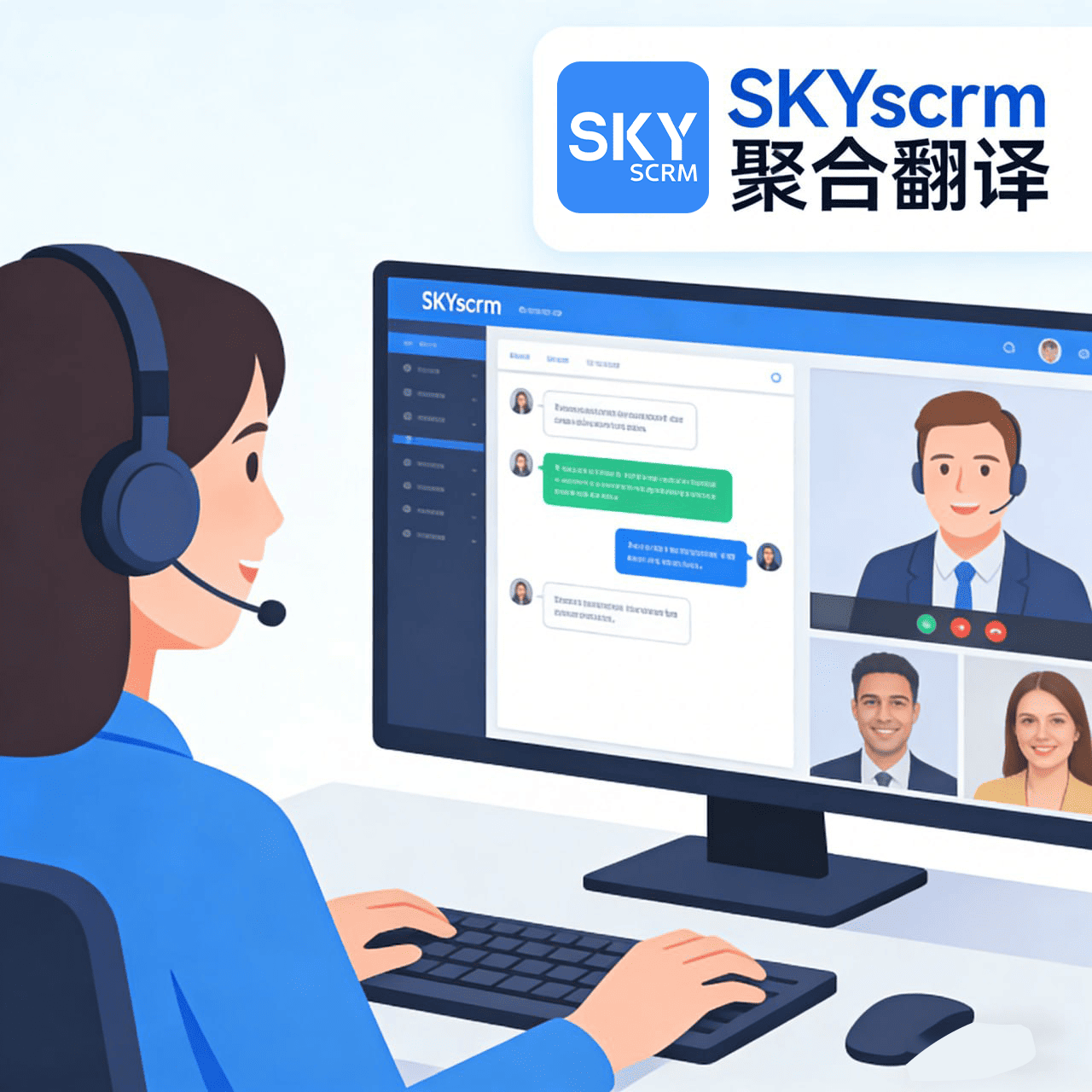 SKYscrm_聚合翻译平台・官方使用指南与服务中心 图1