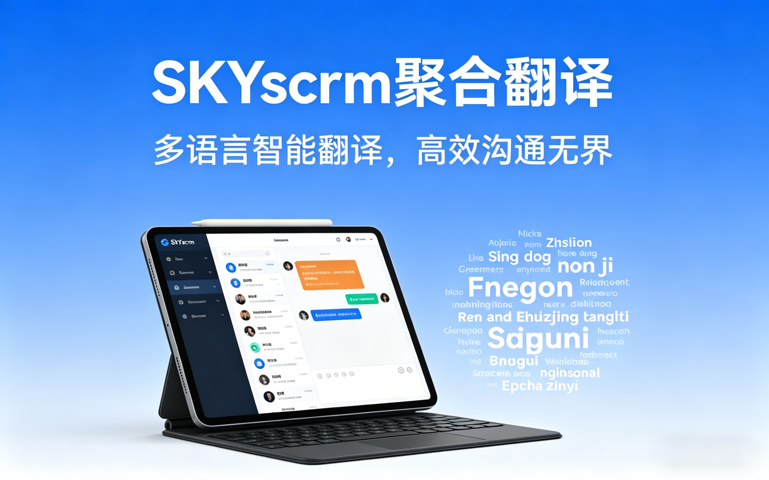 跨境出海贸易营销 只需一个SKYscrm APP 就够了