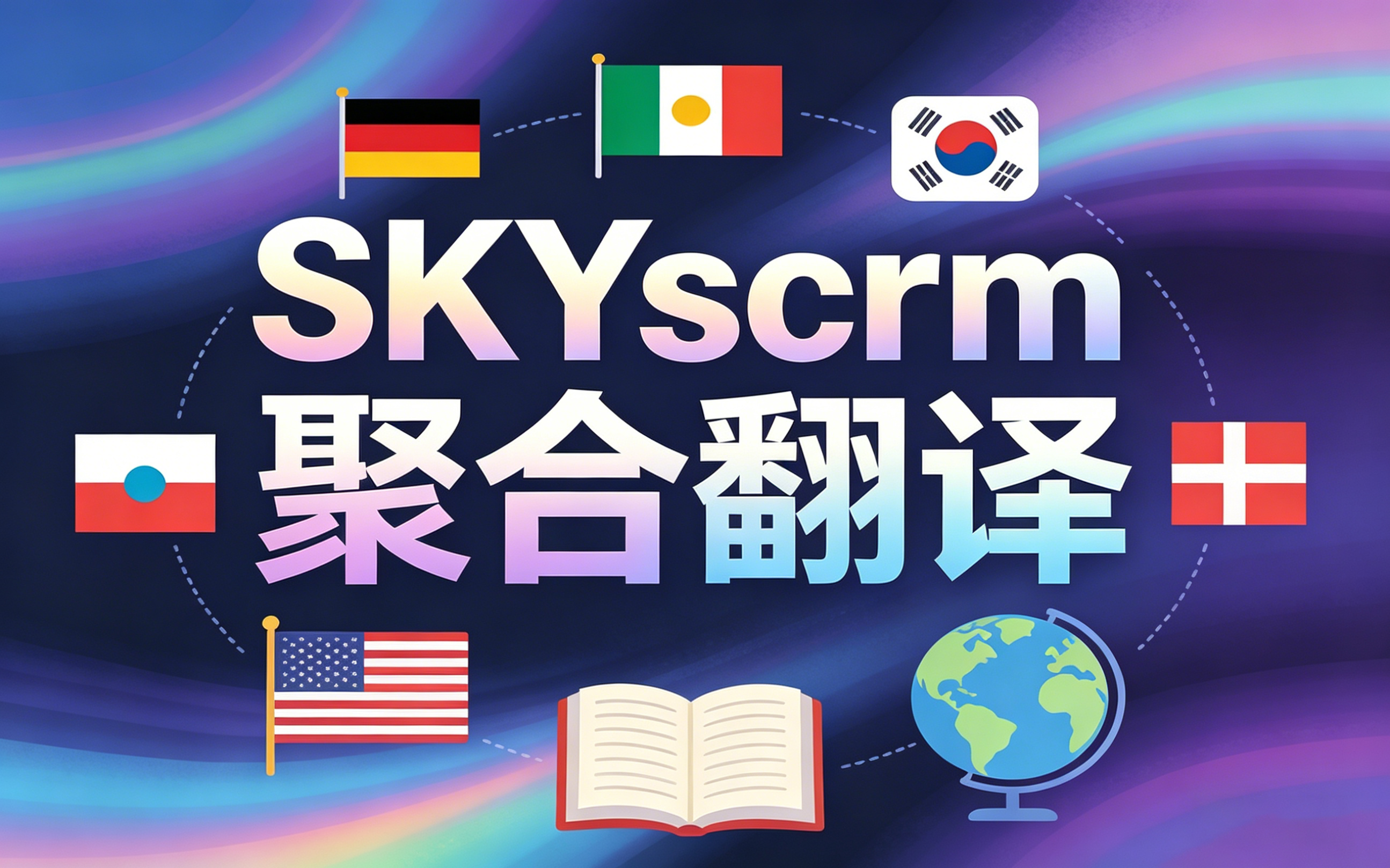 亚马逊 / 独立站 / Shopee 通用｜SKYscrm 聚合翻译：客户说外语，你看中文，成交快 3 倍