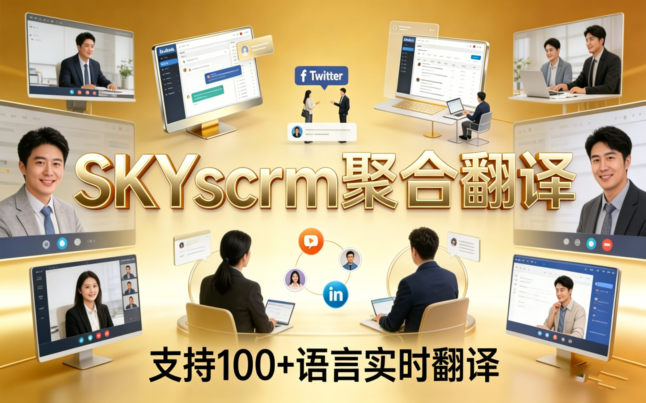 SKYscrm 聚合翻译平台・官方使用指南与服务中心