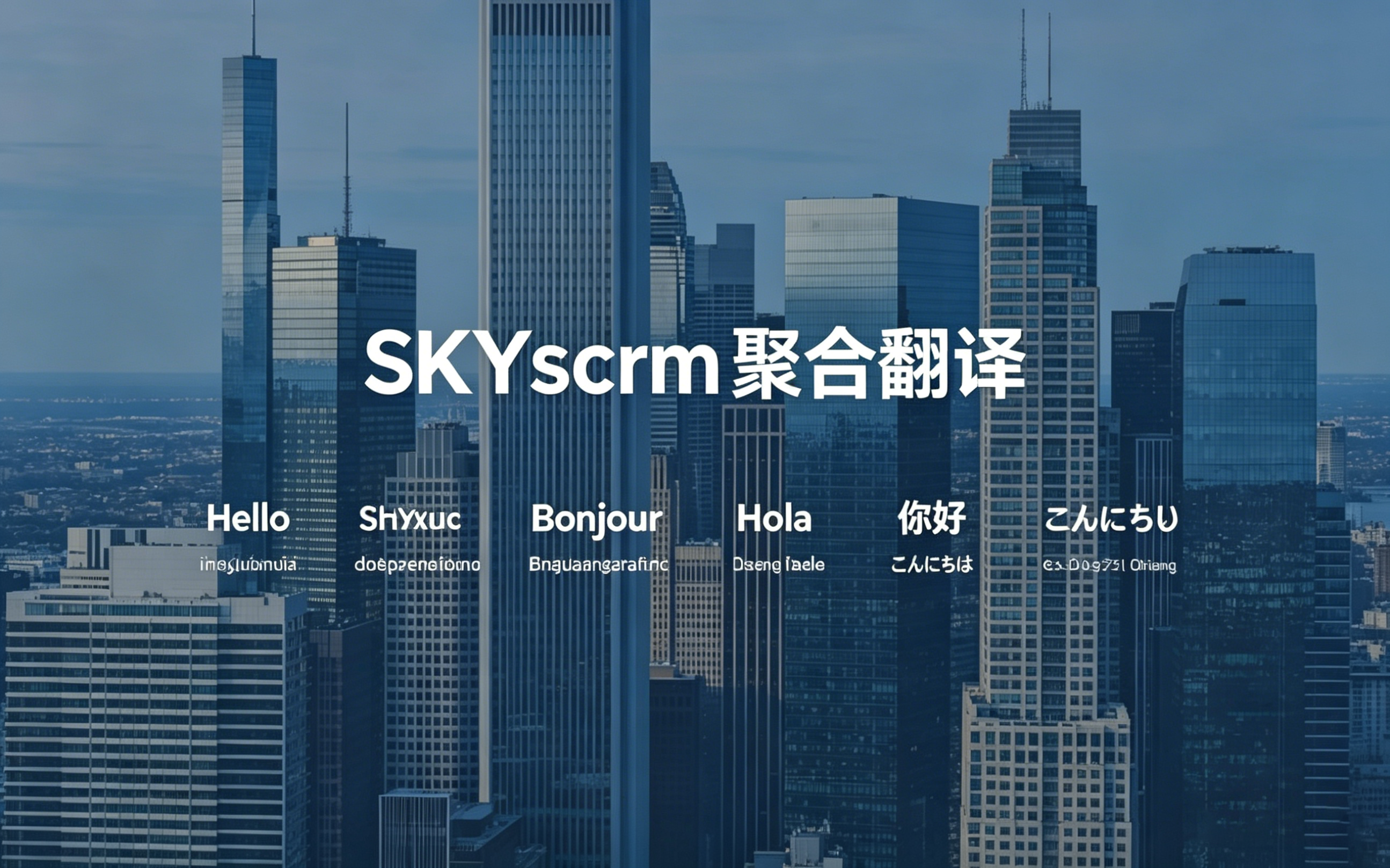 聚焦翻译新生态：SKY 聚合翻译上线