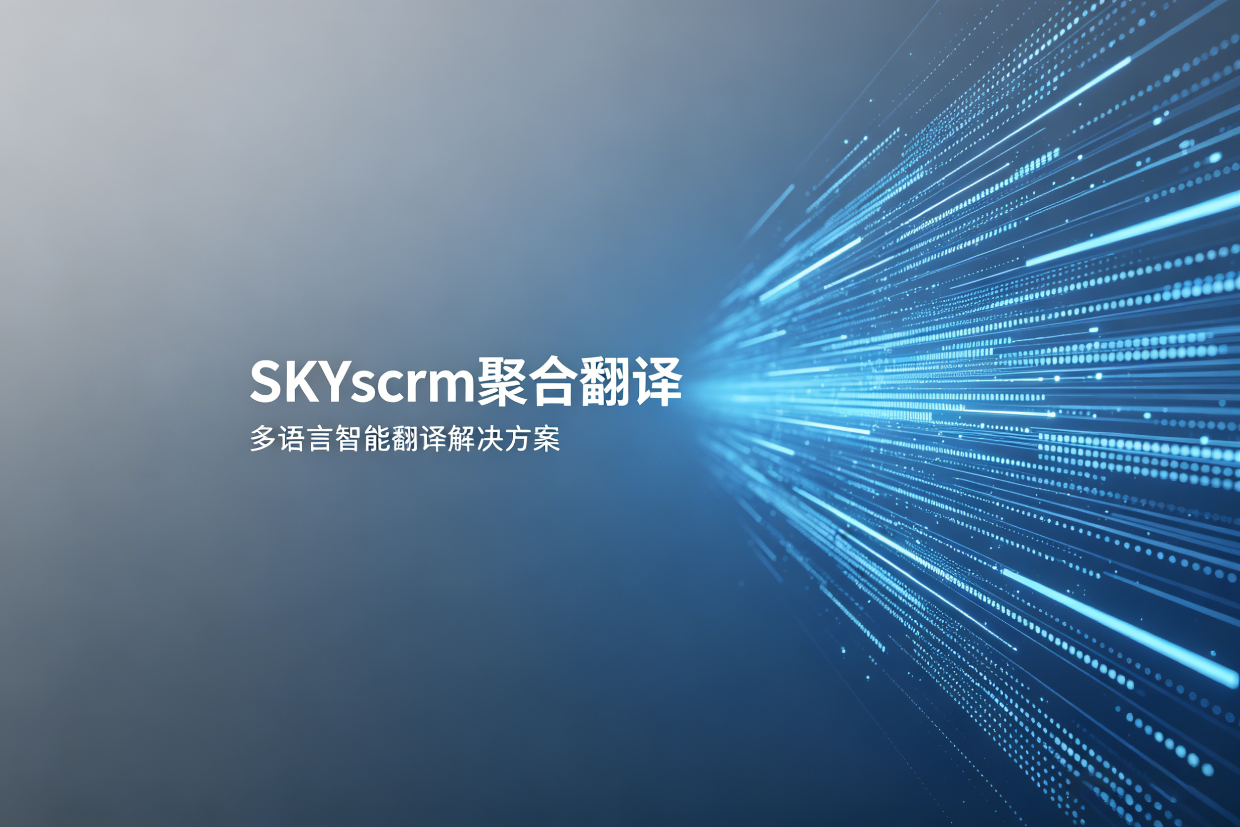 跨境翻译提效建议：SKYscrm 聚合翻译操作指南