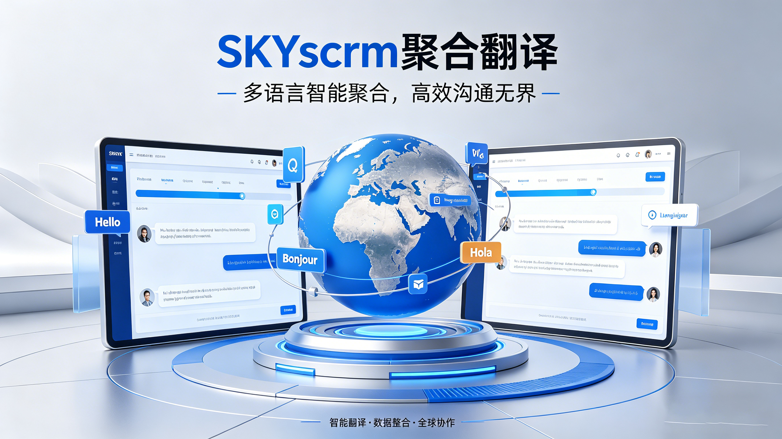 SKYscrm 智能聚合翻译 重塑跨境沟通效率