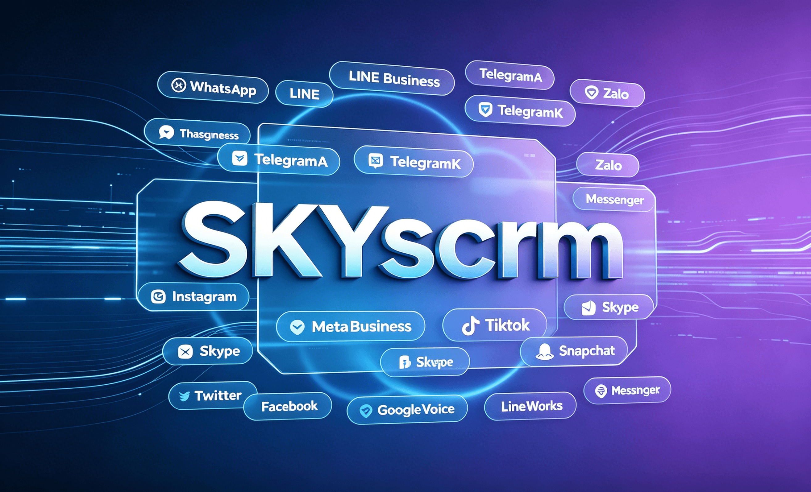 知了（SKY SCRM）客服计数/翻译系统