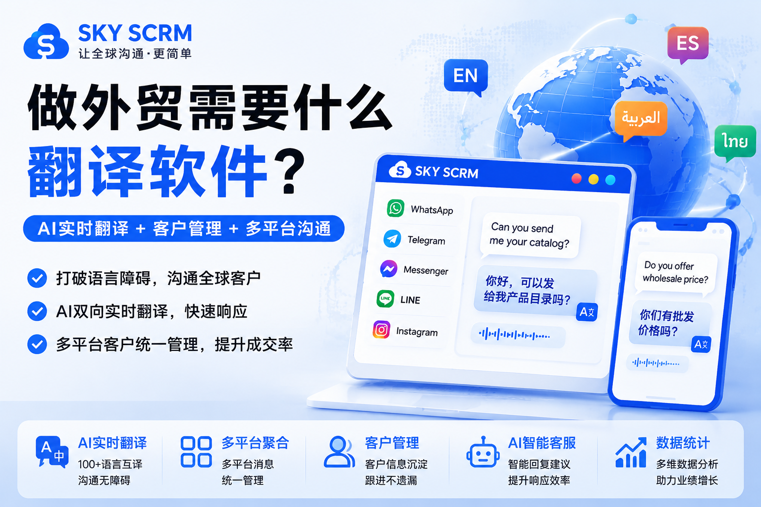 做外贸需要什么翻译软件？